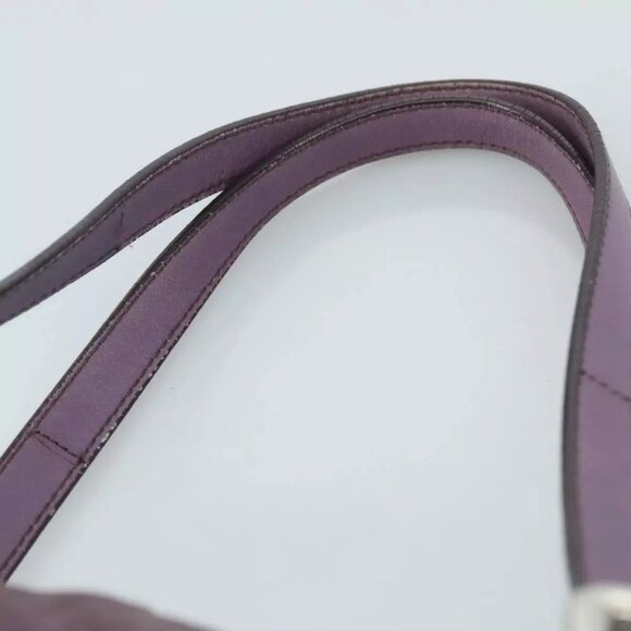 PRADA Tote Bag Nylon Purple Auth - Picture 9 of 16
